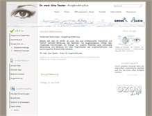 Tablet Screenshot of gisa-tassler.de